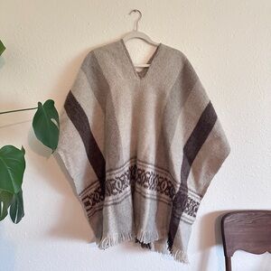 Beautiful Wool Poncho